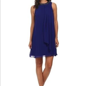 Vince Camuto Beaded Trapeze Dress